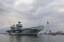 HMS Queen Elisabeth in Portsmouth