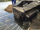 Nazi Light Armored Halftrack Vehicle Found after 70 Years in Polish River