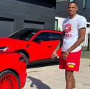 Dejounte Murray's Red Lambo and Chevy