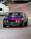 Luka Doncic got his 1968 Chevrolet Camaro wrapped in purple and pink