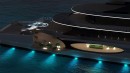 200-ft Necklace superyacht concept