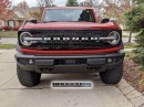 Race Red 2021 Ford Bronco 4-Door Wildtrack spotted