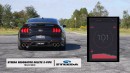 2021 Ford Mustang Mach 1 with Steeda resonator delete X-pipe