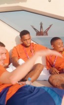 Netherlands National Team on Yacht