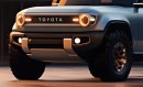 Toyota FJ Cruiser - Rendering