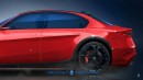 2026 Alfa Romeo Giulia - Rendering