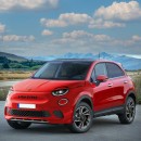 Fiat Abarth 500e SUV rendering by KDesign AG