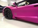 Al-Tahni Lamborghini Aventador in Wrapped in Purple