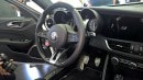 2016 Alfa Romeo Giulia steering wheel (QV model)