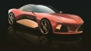 New Alfa Romeo GTV Rendered