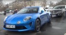 New Alpine A110 Spotted Driving in Paris After Geneva Debut