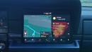 Android Automotive on Samsung tablet