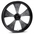 Arlen Ness aftermarket engraved wheel