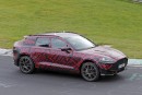 Aston Martin DBX S prototype being tested at the Nurburgring
