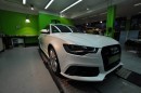 New Audi RS6 by ABT Wrapped in Diamond White