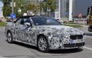 New BMW 4 Series Convertible spied