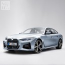 New BMW 4 Series Gran Coupe Rendered