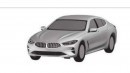 2019 BMW 8 Series Gran Coupe design patent