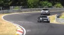 New BMW X6 Hunts Down 992 Porsche 911 Turbo on Nurburgring