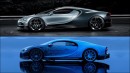 Bugatti Tourbillon vs Bugatti Chiron comparison