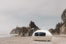 Space by Ecocapsule is a mobile tiny home that's partly self-sufficient, ideal for glamping