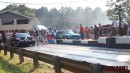 New Edge Ford Mustang drags G-body coupes on Jmalcom2004