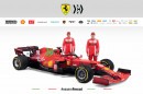 Ferrari unveils new SF21 Formula One car