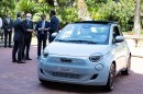 Fiat 500e launch on 63rd anniversary of the Nuova 500