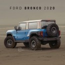 New Ford Bronco rendering