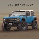 New Ford Bronco rendering