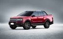 Ford Bronco Maverick rendering (Bronco Sport pickup truck)