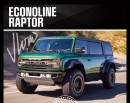 Ford Econoline Bronco Raptor rendering by jlord8