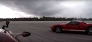 New Ford GT Drag Races Old Ford GT