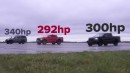 Ford Ranger Raptor Drag Races Tuned Mercedes X-Class and VW Amarok