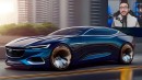 Buick Regal GNX CGI AI-designed car for Brian Mello
