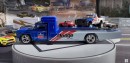 New Hot Wheels Team Transport Set Is a Combination of American Muscle and JDM Goodness