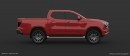 2022 / 2023 Hyundai "Tarlac" body-on-frame pickup truck design study (rendering)
