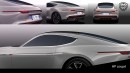 New Lancia Fulvia rendering