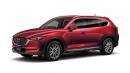 2018 Mazda CX-8 seven-seat crossover (Japan-spec model)