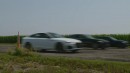 2023 Mercedes-AMG C 43 Drag Races BMW M340i and Audi S5
