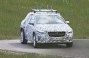 New Mercedes-Benz GLA Spotted Testing