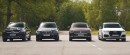 New Mercedes GLE Takes on New BMW X5, Audi Q7 and VW Touareg in SUV Test