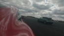 MG4 XPOWER drag races Audi e-tron GT