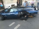Pagani Huayra Pearl Paris crash: missing rear wheels