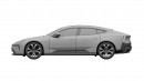 Polestar 5's production version appears in EUIPO patent images