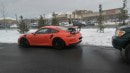 Porsche 911 GT3 RS in the winter