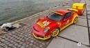 New Porsche 911 GT3 Turned into Clown Car with Trailer by Crazy Dutch