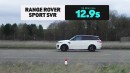 Range Rover Sport SV races Range Rover Sport SVR