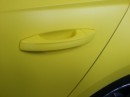 New SEAT Leon Cupra Wrapped in Matte Neon Yellow and Orange
