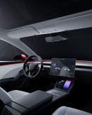 New Model 3 Interior